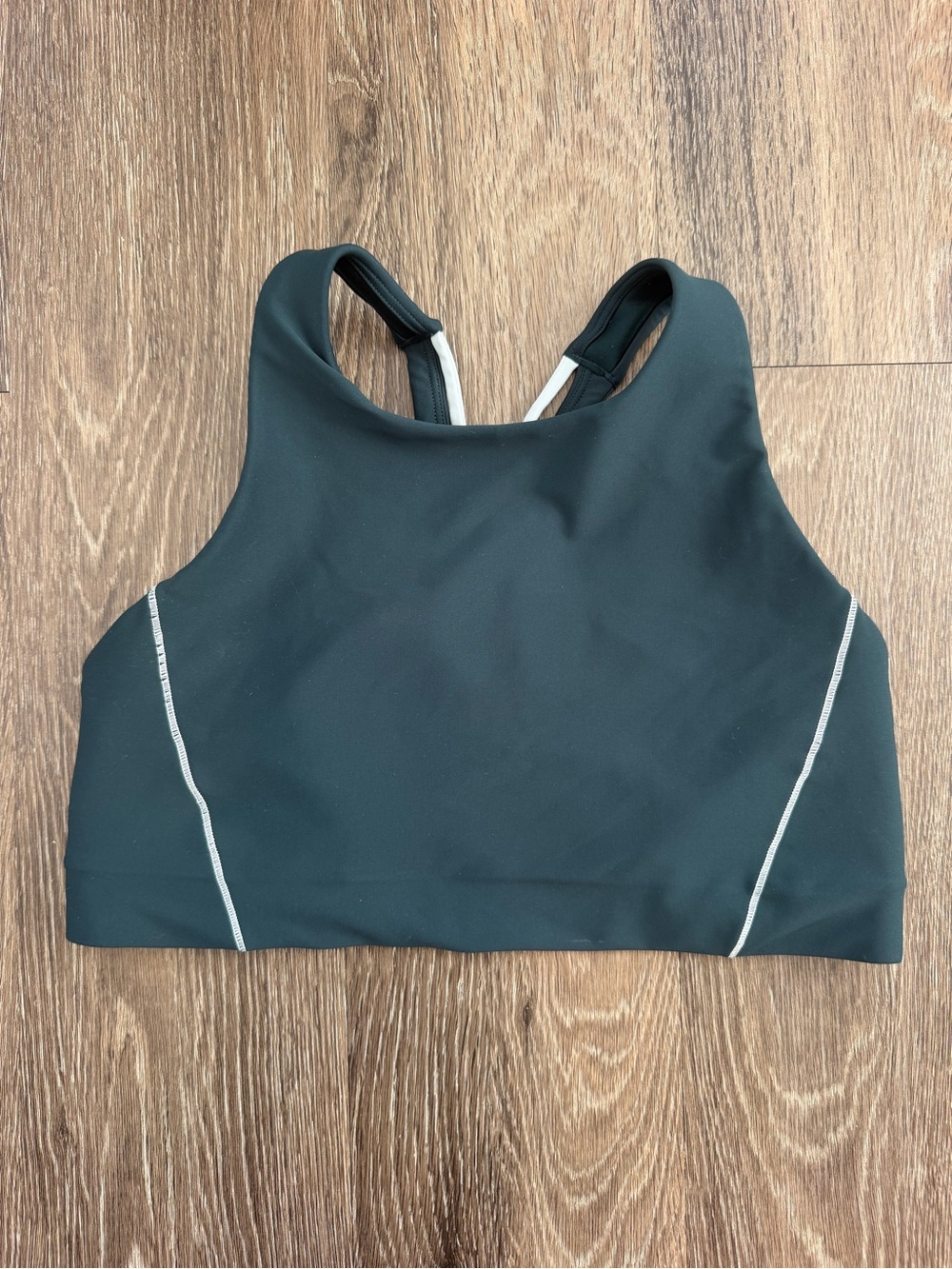 Athleta Flex Spacer Tipped Sports Bra A-C